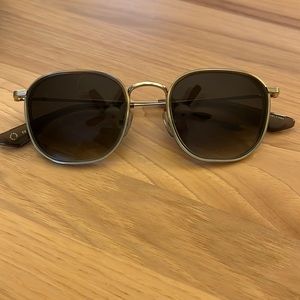 Krewe Hyde sunglasses in Matcha + Pine